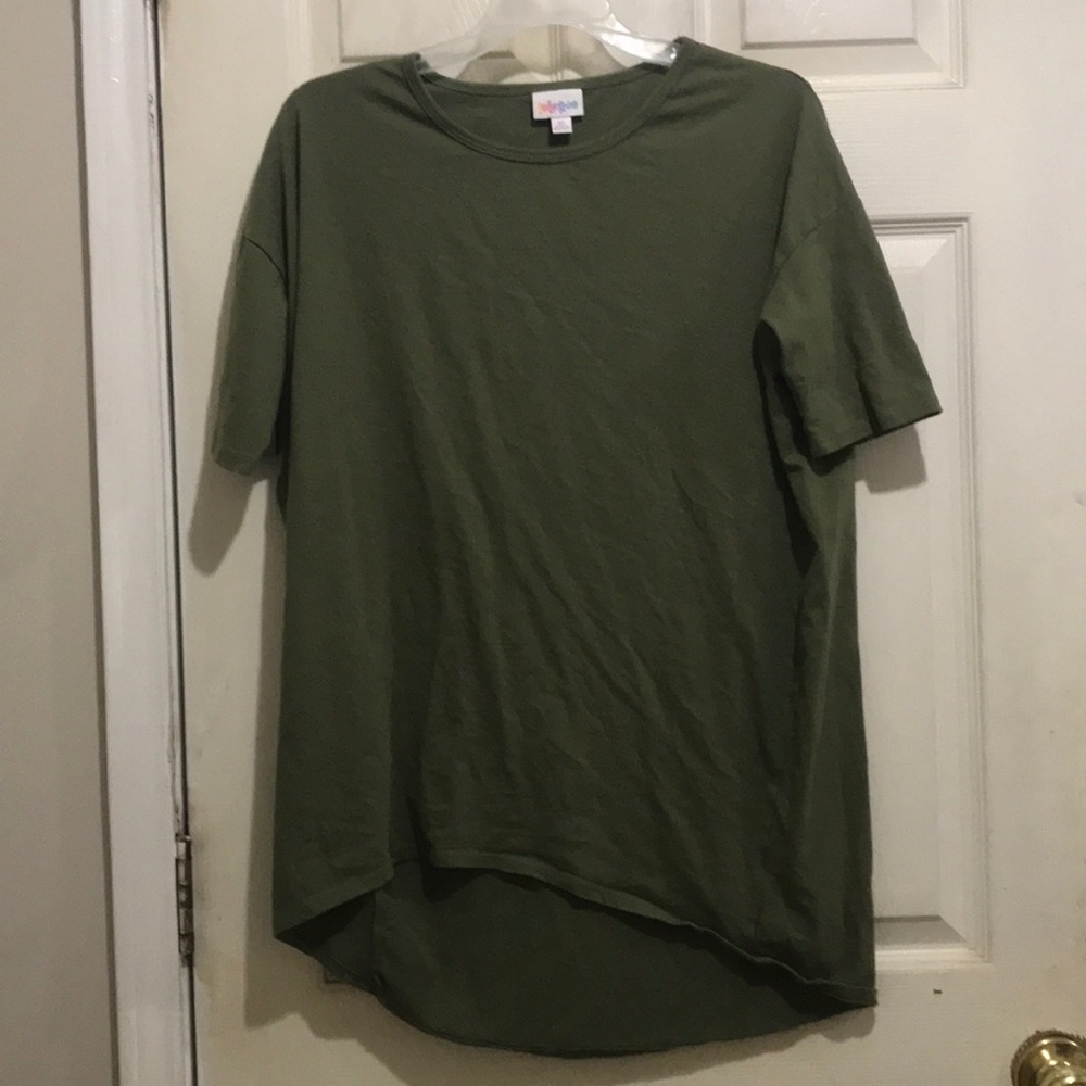 Olive Lularoe oversized shirt! Size xs.